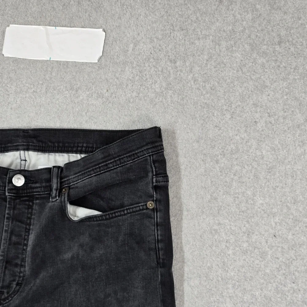 Acne Studios Men Jeans 32/30 Black Denim 24